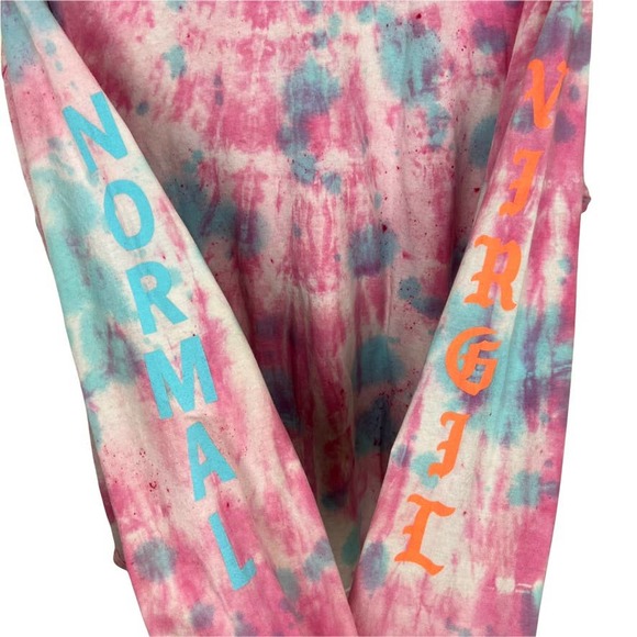 Virgil Normal Tie Dye Long Sleeve Tee Size Large - Picture 6 of 11